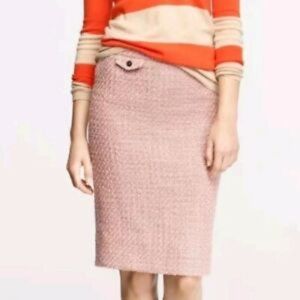 J. Crew Boucle Pencil Skirt